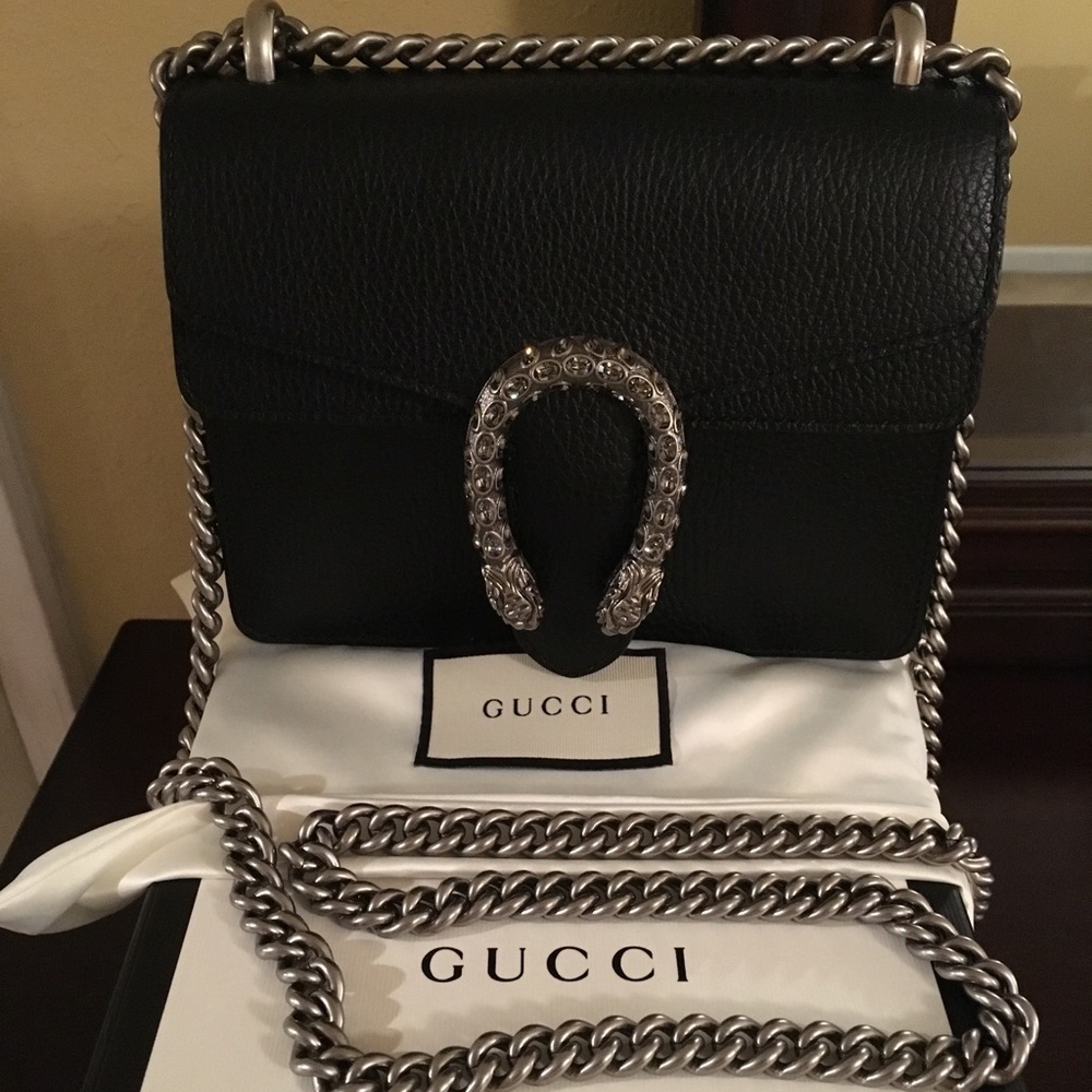 Authentic Gucci Dionysus leather mini bag